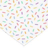 Cute sprinkles party betegelde table runner korte tafelloper (Hoek)