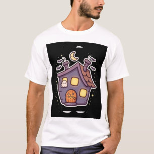 Cute Spukhuis Ramen Halloween T-Shirt