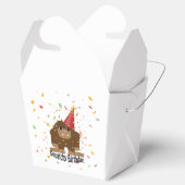 Cute Squatchy Birthday Bigfoot Bedankdoosjes (Geopend)