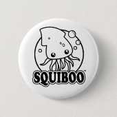 Cute Squid Button (Voorkant)