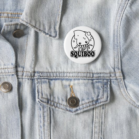 Cute Squid Button (In situ)