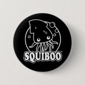 Cute Squid Button (Voorkant)
