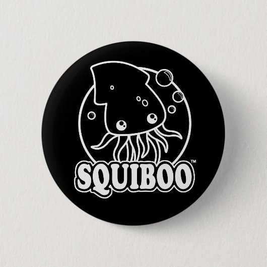 Cute Squid Button (Voorkant)
