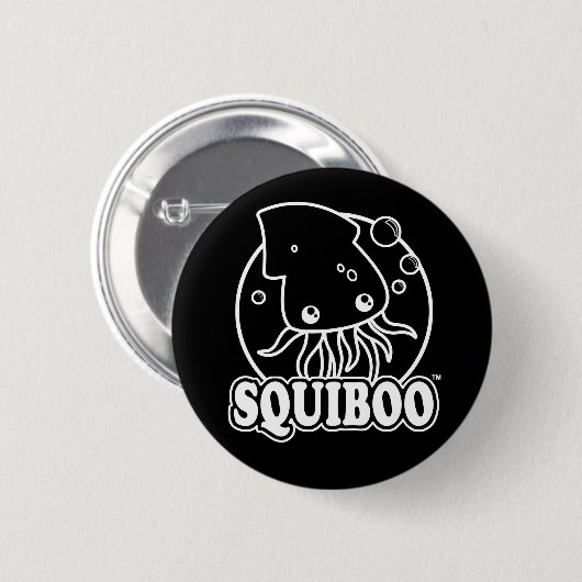 Cute Squid Button (Voorkant /achterkant)