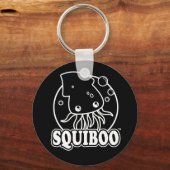 Cute Squid Sleutelhanger (Voorkant)