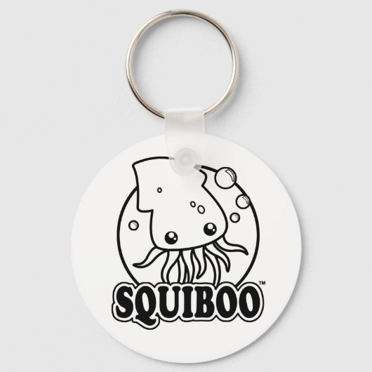 Cute Squid Sleutelhanger (Voorkant)