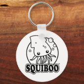 Cute Squid Sleutelhanger (Voorkant)
