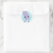Cute Squid Sticker (Tas)