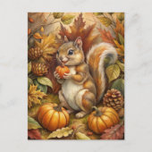 Cute Squirrel Briefkaart (Voorkant)