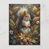 Cute Squirrel Briefkaart (Voorkant)