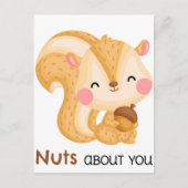 Cute Squirrel Briefkaart (Voorkant)