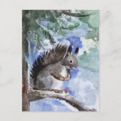 Cute squirrel briefkaart (Voorkant)