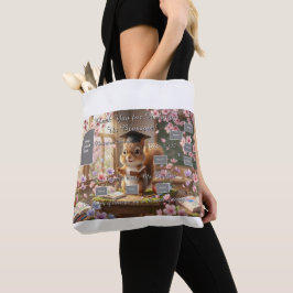 Cute Squirrel Dog Mom Tote Bag