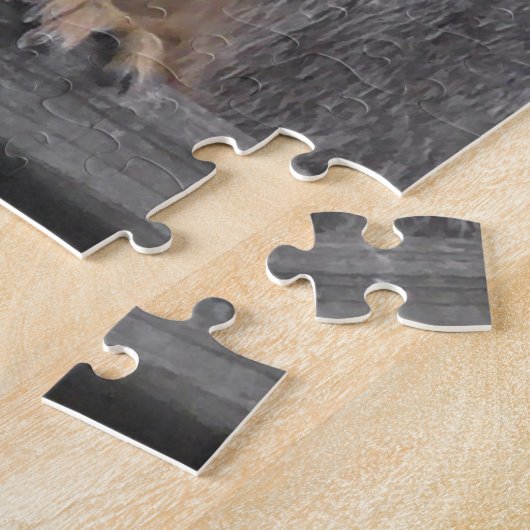 Cute Squirrel Eating Nut Legpuzzel (Zijkant)