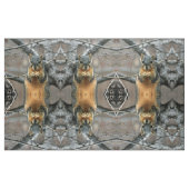 Cute squirrel en zijn noot stof (Fat Quarter)