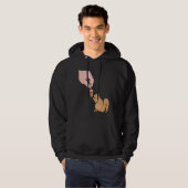 Cute Squirrel Feeding  Food Squirrel Cute Animal Hoodie (Voorkant volledig)