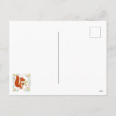 Cute Squirrel Feestdagenkaart (Achterkant)