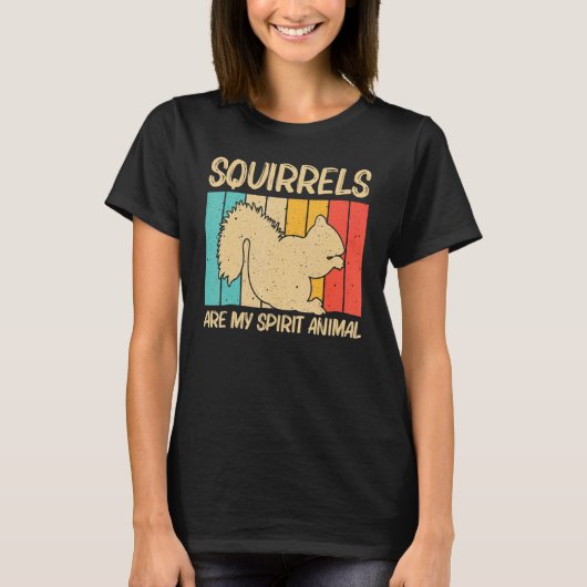 Cute Squirrel For Men Women Squirrel Pet Rodent  2 T-shirt (Voorkant)