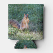 Cute Squirrel Foto Blikjeskoeler (Voorkant)