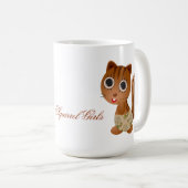 Cute Squirrel Girls Coffee Mok (Voorkant rechts)