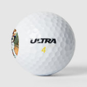Cute Squirrel Golfballen (Logo)