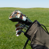 Cute Squirrel Golfheadcover (Insitu)