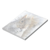 Cute Squirrel in Winter Notitieblok (Linkerzijde)