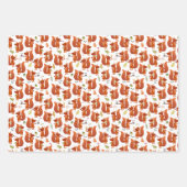 Cute Squirrel Inpakpapier Vel (Voorkant 3)