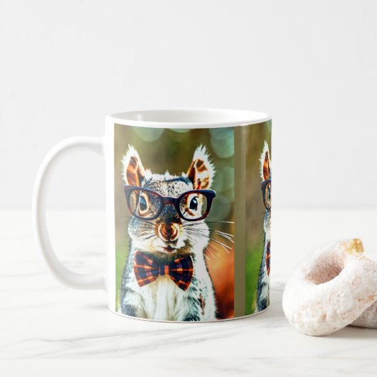 Cute Squirrel Koffiemok (Met donut)