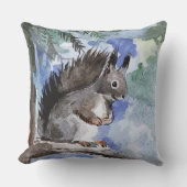 Cute squirrel kussen (Voorkant)