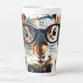 Cute Squirrel Latte Mok (Voorkant)