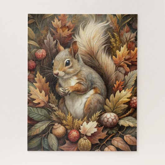 Cute Squirrel Legpuzzel (Verticaal)