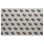 Cute Squirrel met Nut | Woodland Pattered Stof (Fat Quarter)