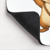 Cute Squirrel Mouse Pad – Okojo and Friends Muismat (Hoek)