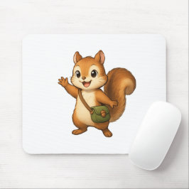 Cute Squirrel Muis Pad – Okojo en Vrienden Muismat
