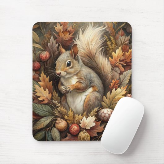 Cute Squirrel Muismat (Met muis)