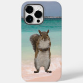 Cute Squirrel op Caribische strandplaats Case-Mate iPhone Case (Achterkant)