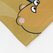 Cute Squirrel Pattern Fleece Deken (Hoek)