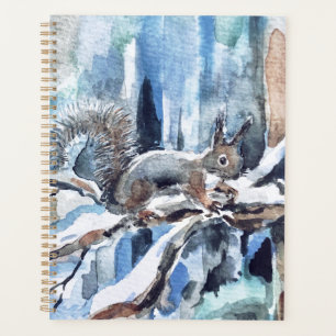 Cute squirrel planner
