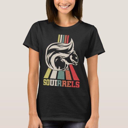 Cute Squirrel Rodent Squirrels 1 T-shirt (Voorkant)