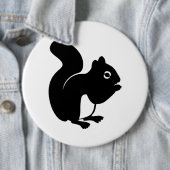 Cute Squirrel Ronde Button 6,0 Cm (In situ)