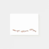 Cute Squirrel Runing and Leaping Post-it® Notes (Voorkant)