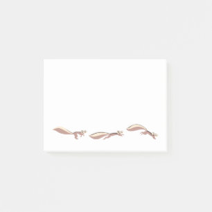 Cute Squirrel Runing and Leaping Post-it® Notes