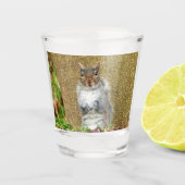 Cute Squirrel Shot Glas (Voorkant)
