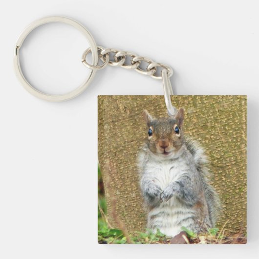 Cute Squirrel Sleutelhanger (Voorkant)