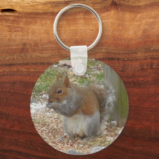 Cute Squirrel Sleutelhanger (Voorkant)