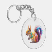 Cute Squirrel Sleutelhanger (Voorkant Links)