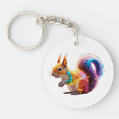 Cute Squirrel Sleutelhanger (Voorkant)