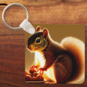 Cute Squirrel Sleutelhanger (Voorkant)