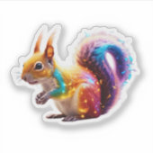 Cute Squirrel Sticker (Voorkant)